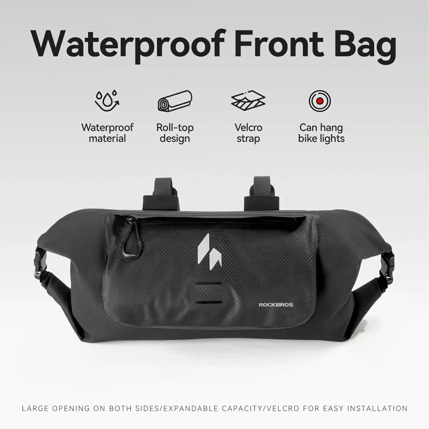 100  Wasserdichtes Fahrradtasche Lenkertasche 8L A f9e2ded35544