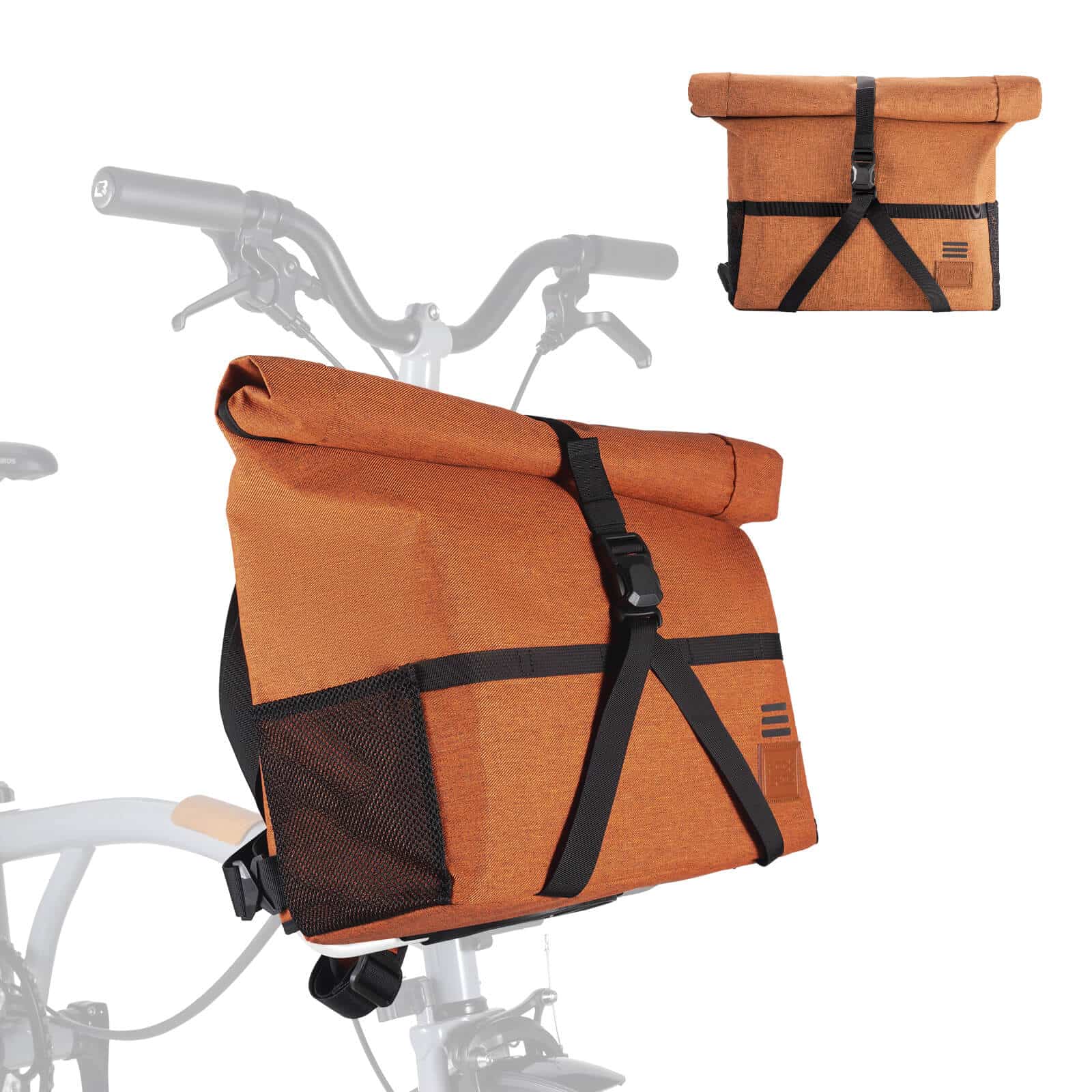 4 in 1 Fahrradtasche für Brompton Magnetverschluss 2d76c79dca07
