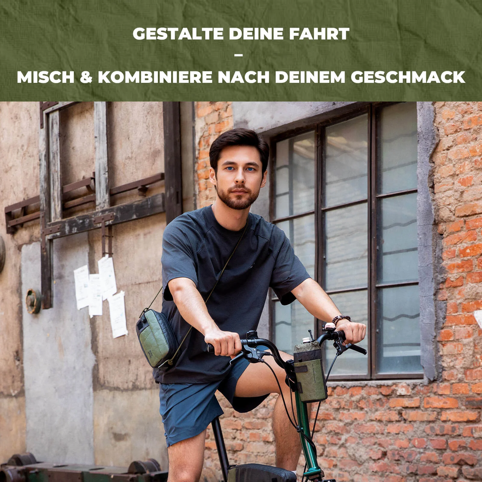 Bikepacking Feedbag Lenkertasche 0 7 L Schwarz Grü 5b92ed0f9208