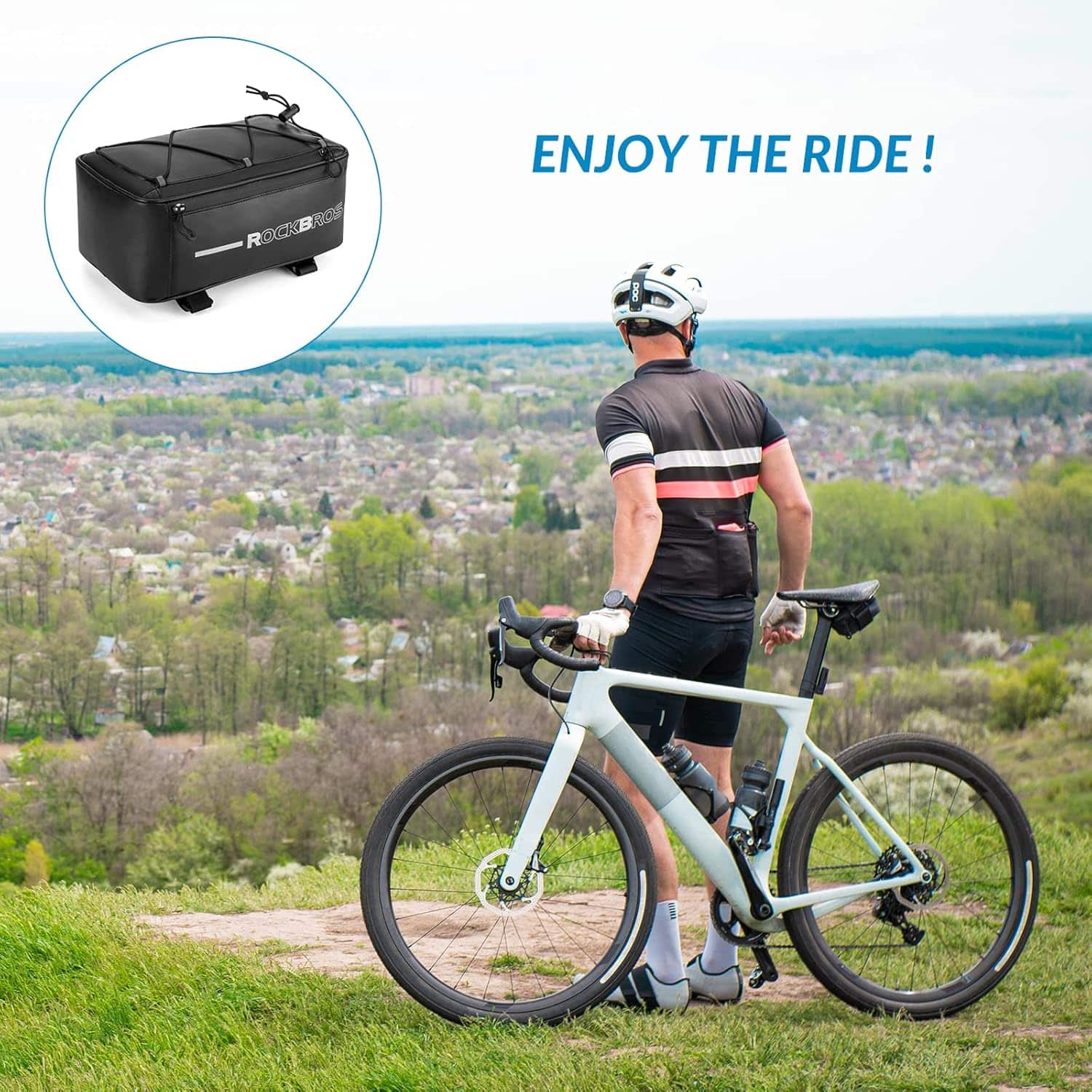 Fahrrad Gepäckträgertasche Reflektierend 5 2L 8L m f08143b05e61