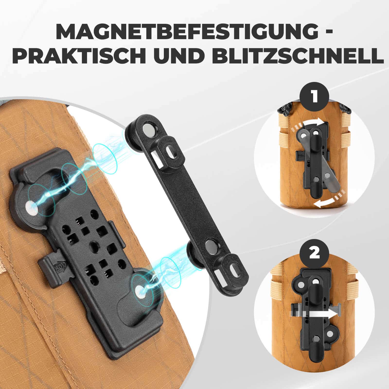 Fahrrad Lenkertasche 1 2L für Trinkflaschen Ø10 cm f1cbbb9f8001