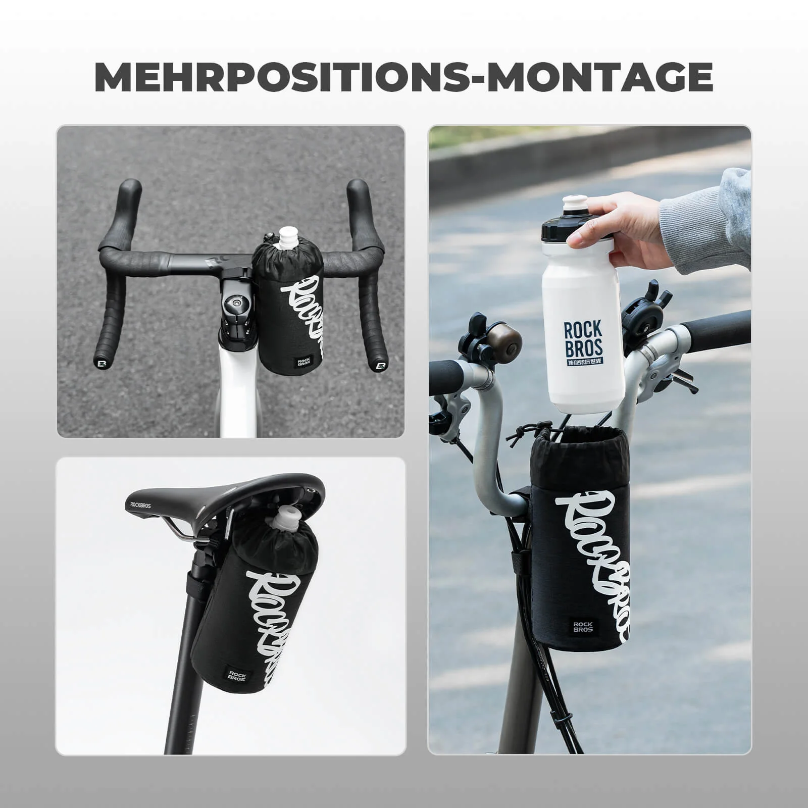 Fahrrad Lenkertasche Mini 1L für Trinkflaschen Ø9  406be0c43875