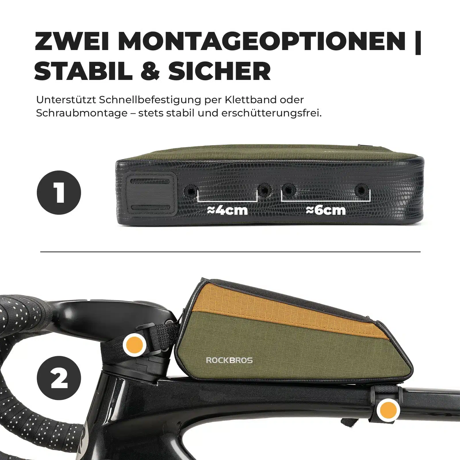 Fahrrad Oberrohrtasche für Schnellen Zugriff Kratz fd088a37071e