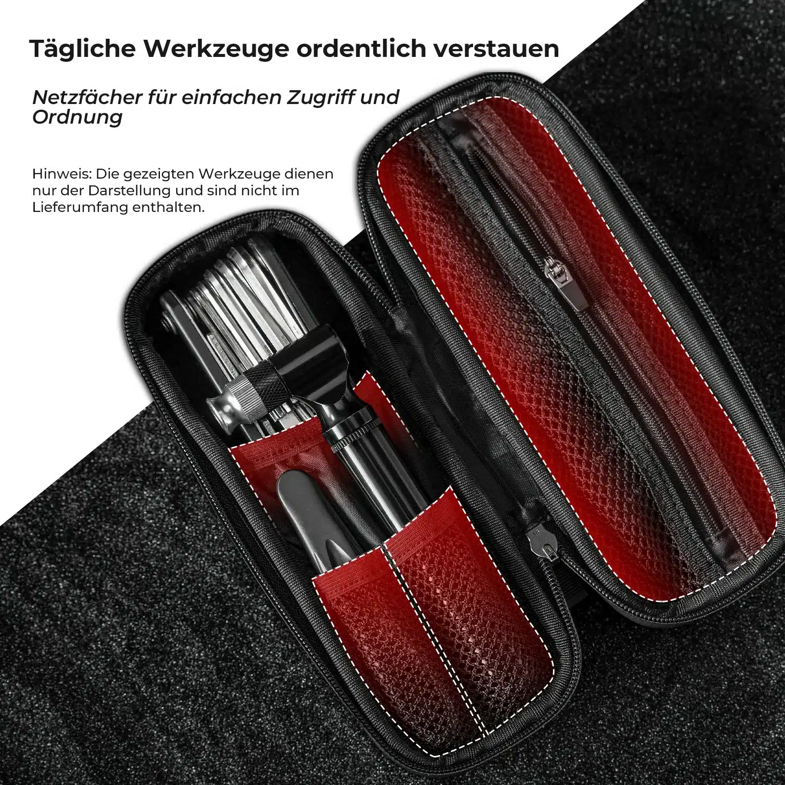 Fahrrad Werkzeugtasche EVA 0 73L   für Reparaturse 4095331edb98