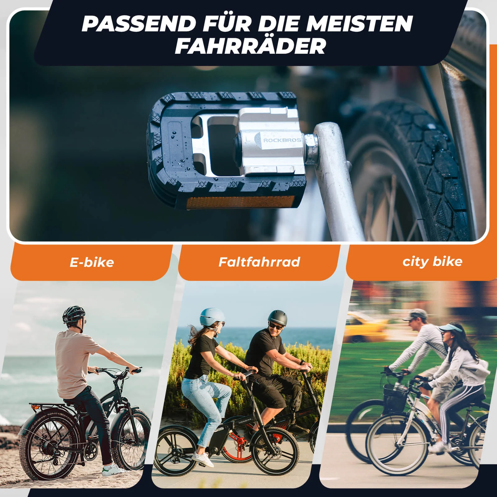 Fahrradpedale Faltbar Klapppedale 9 16  77a0a4e8be47