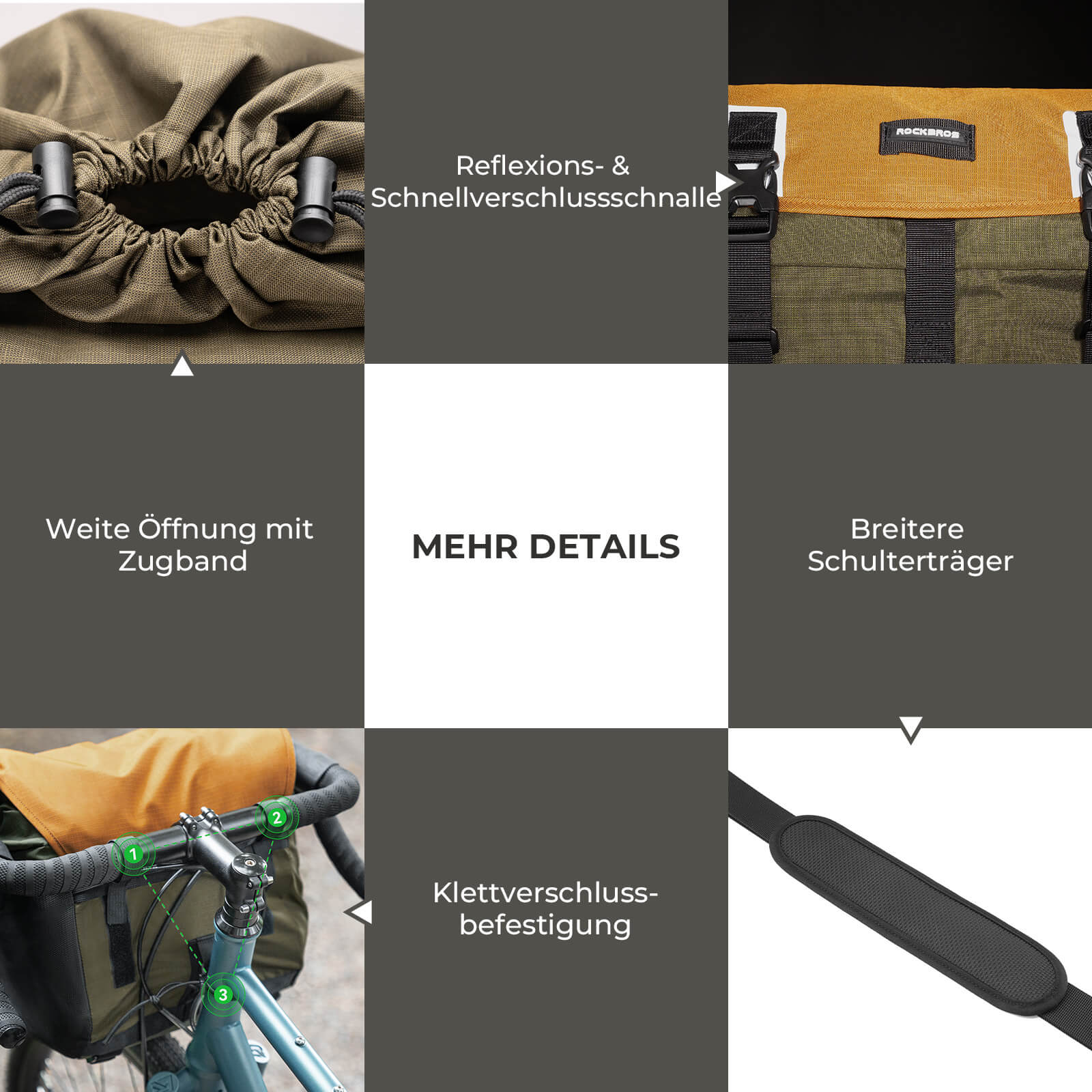 Fahrradtasche Lenkertasche 13 5 24 L 544dbc6f4096