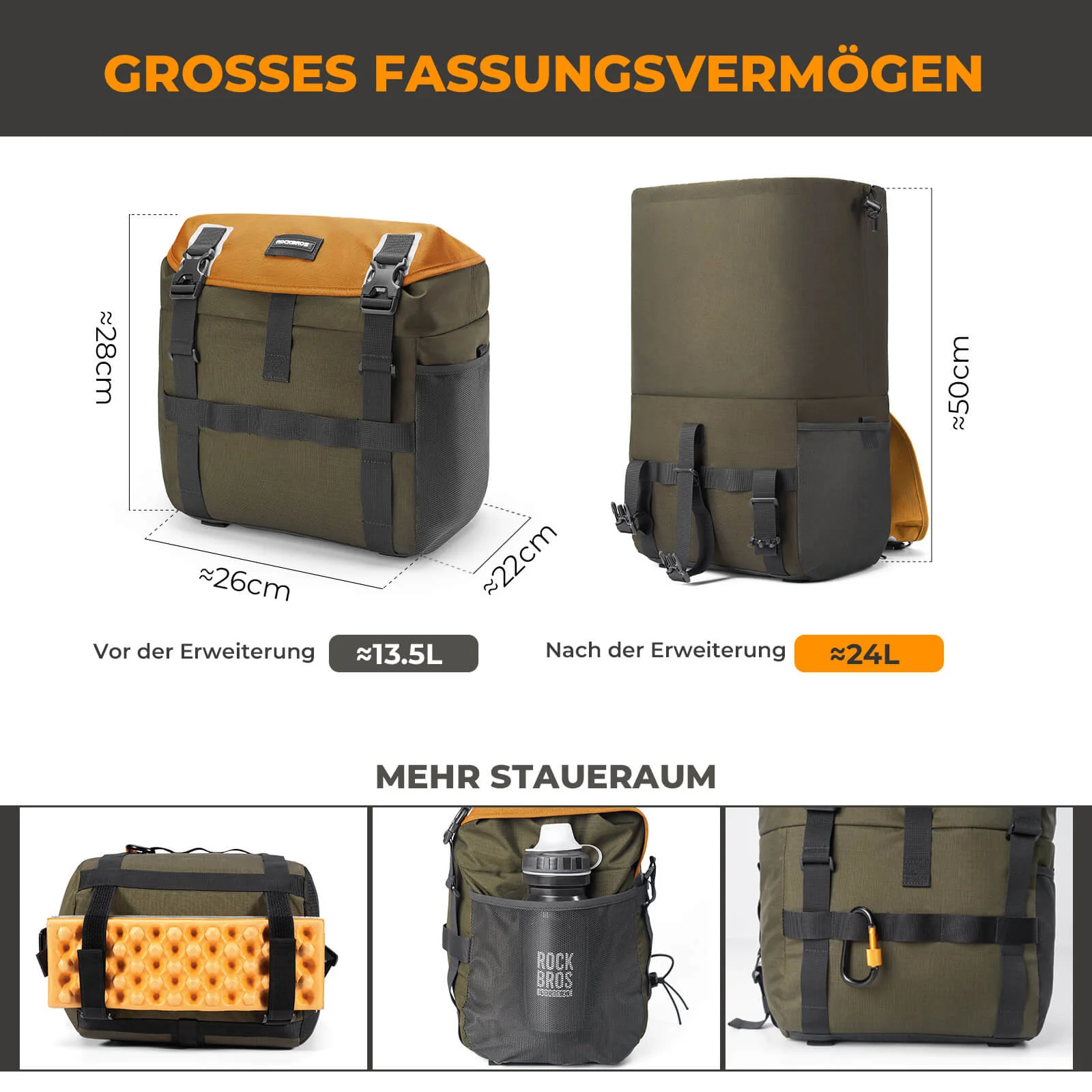 Fahrradtasche Lenkertasche 13 5 24 L c16a2e6b91ac