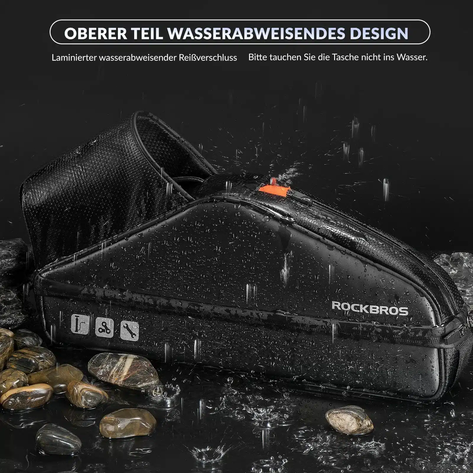 Fahrradtasche Wasserdicht Rahmentasche Dreieckstas dfe95155ef7f