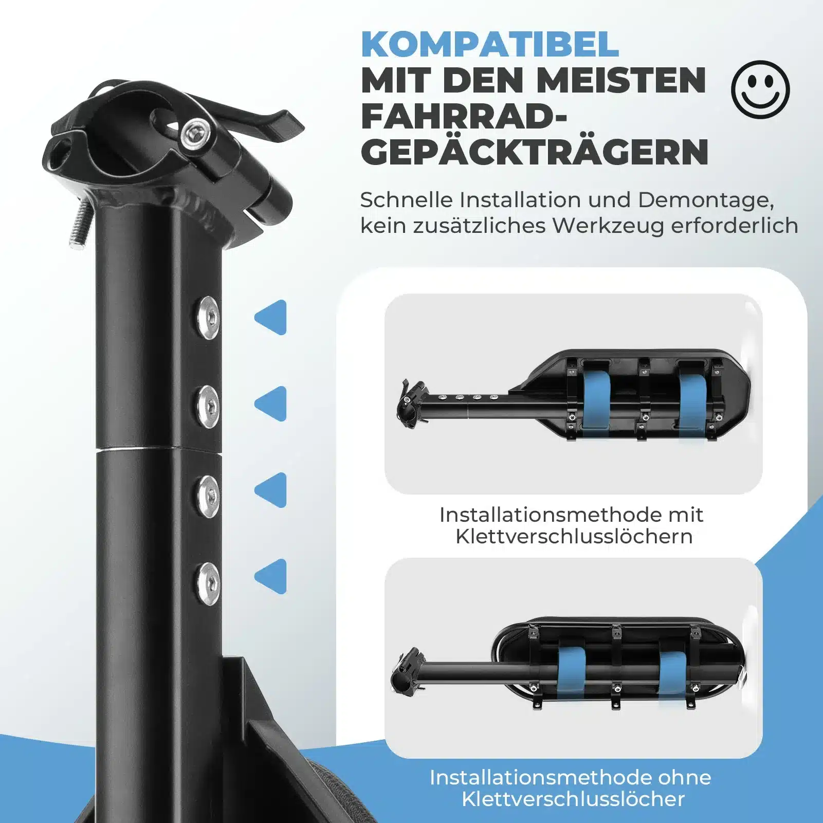 Farradtasche Erweiterbar Gepäckträgertasche bis zu 7c295fc21d93