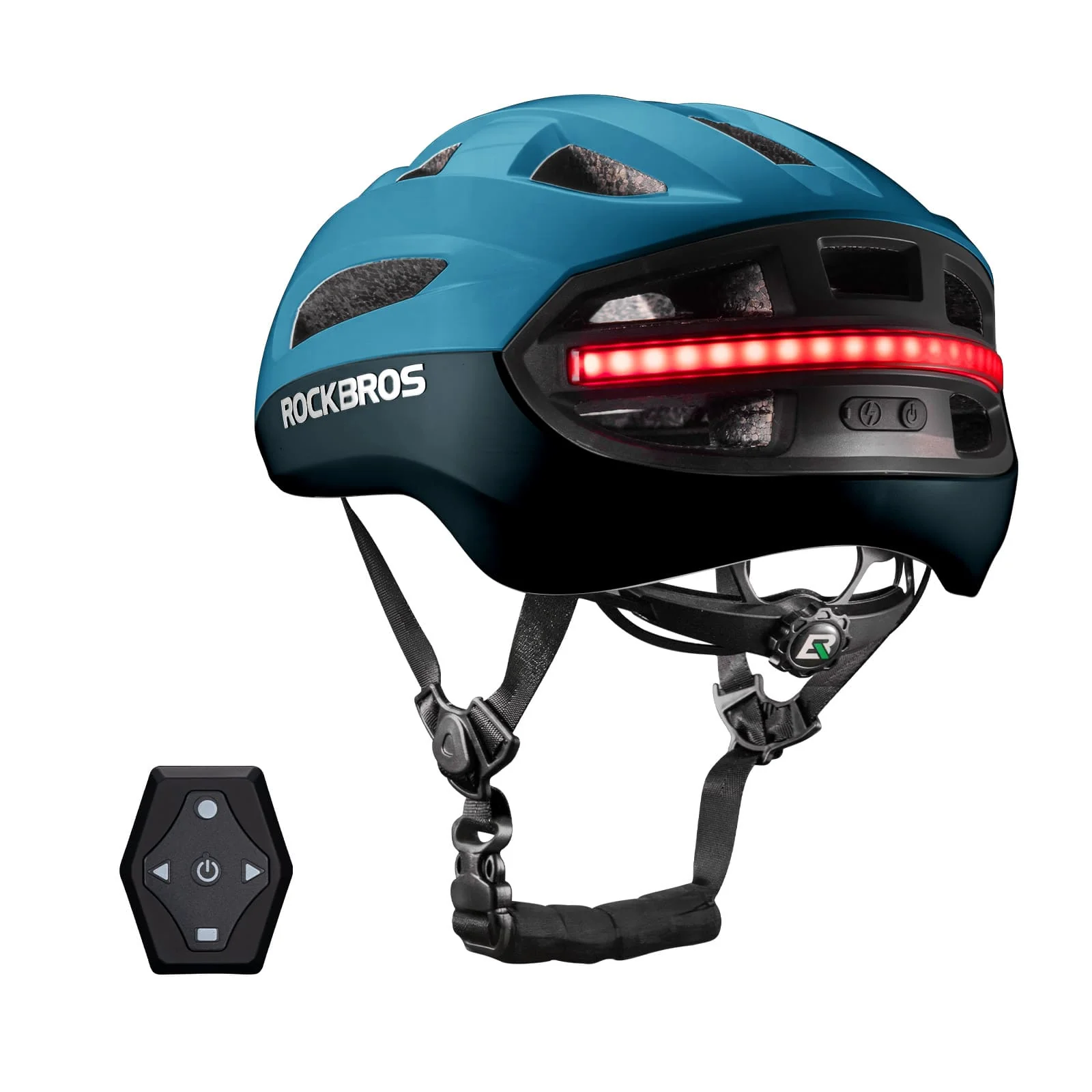 Fernsteuerbarer Smart Fahrradhelm mit Licht 90c6c875f719
