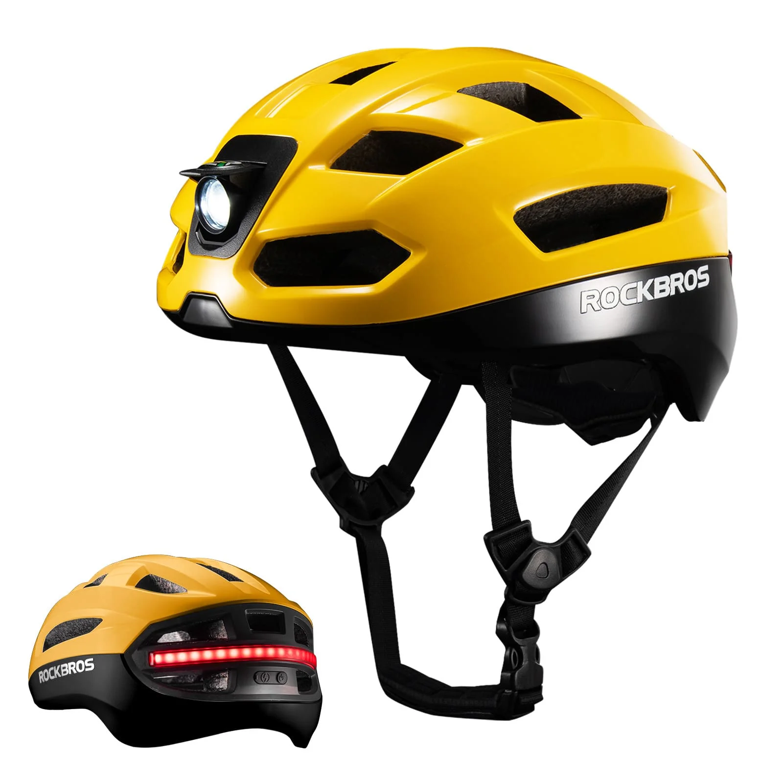 Fernsteuerbarer Smart Fahrradhelm mit Licht bf60a131122c