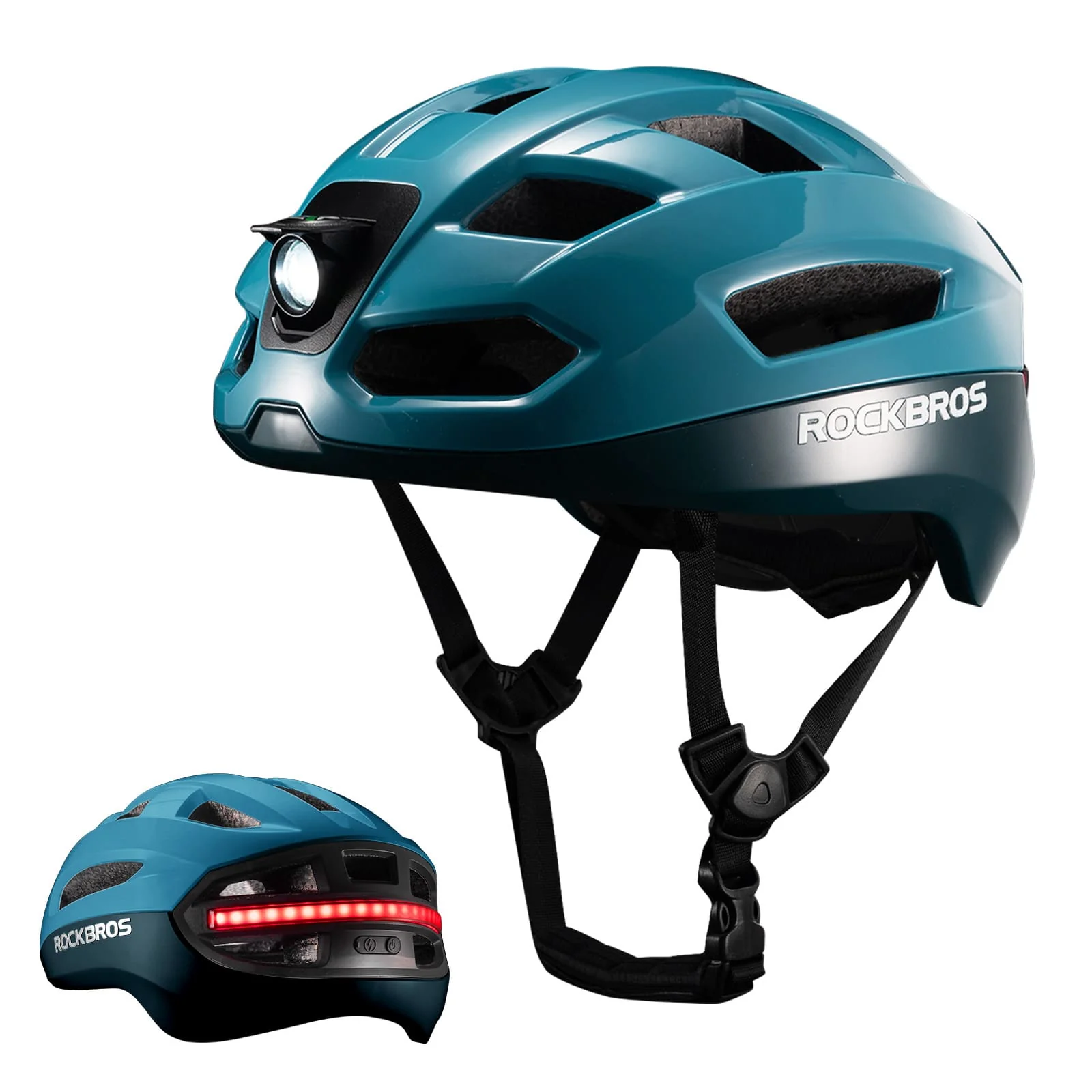 Fernsteuerbarer Smart Fahrradhelm mit Licht da934ebe731f