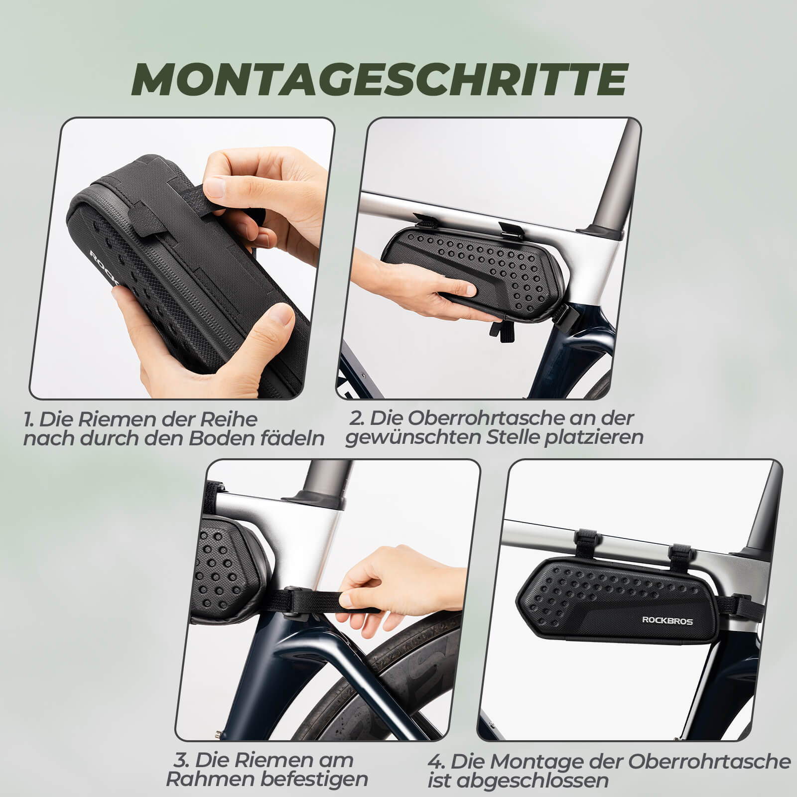 Frame bag top tube bag black 1 1L e100001ae4be