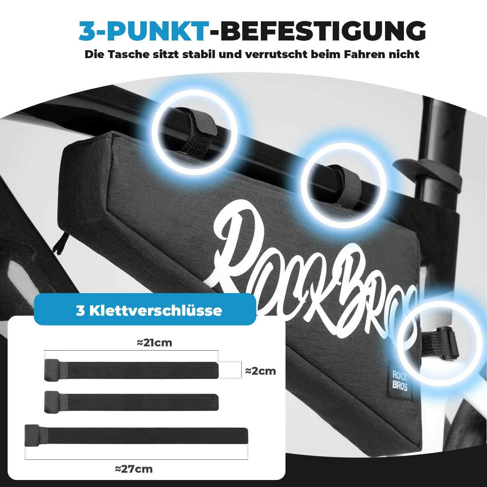 Frame bag with Velcro closure 1 9L   SketchRide Se 9a20eb702206