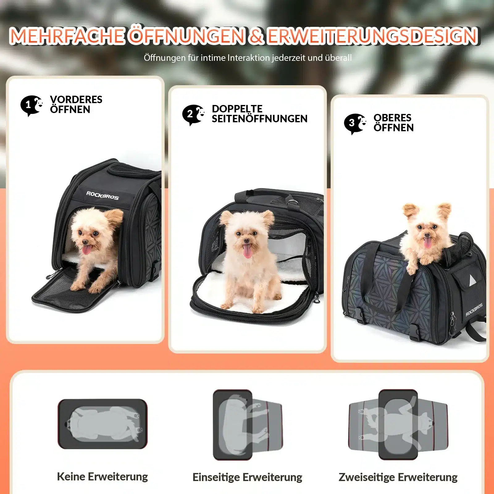 Hundetasche Tragetasche Hund   Katze  5 Tragemögli be3ca5113774