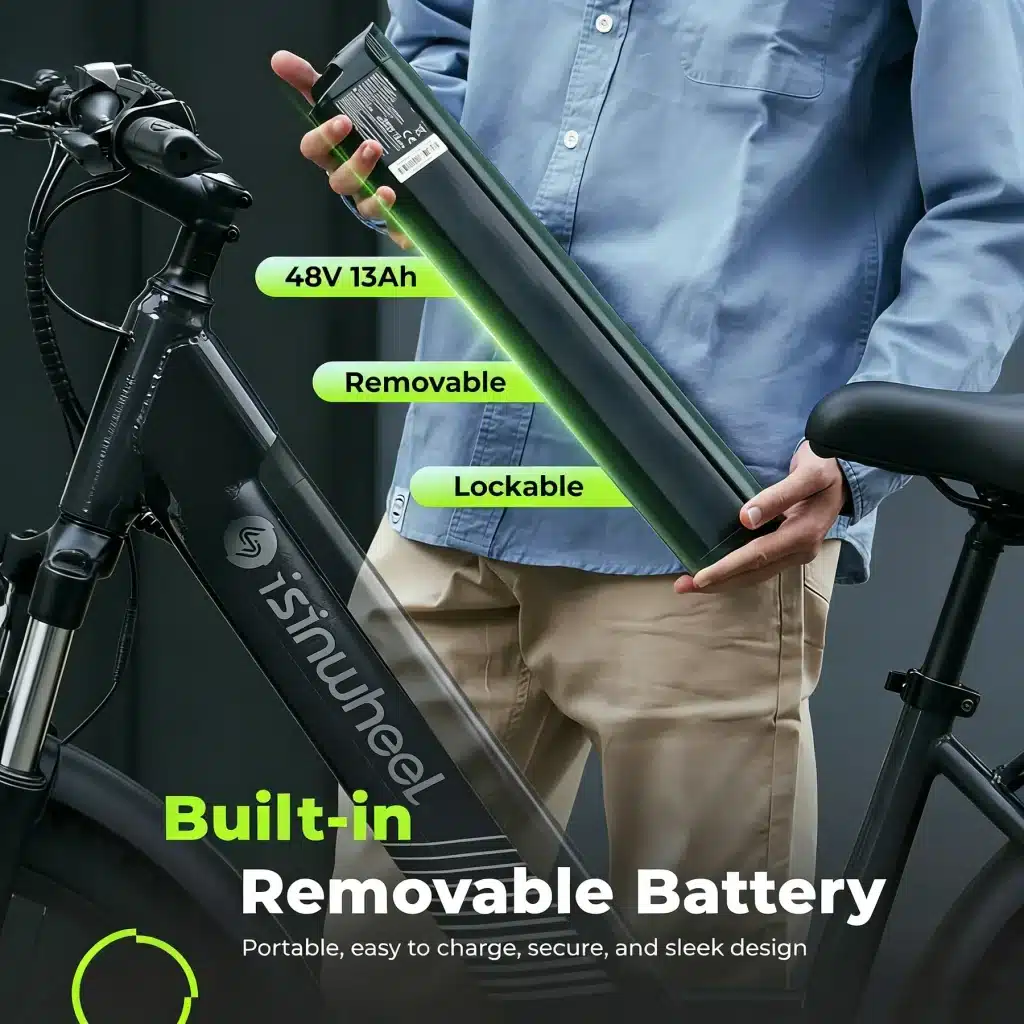 Isinwheel M60 Elektromos Kerekpar 04