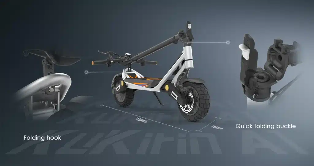 Kukirin A1 Elektromos Roller 12 Kukirin A1 Elektromos Roller 12