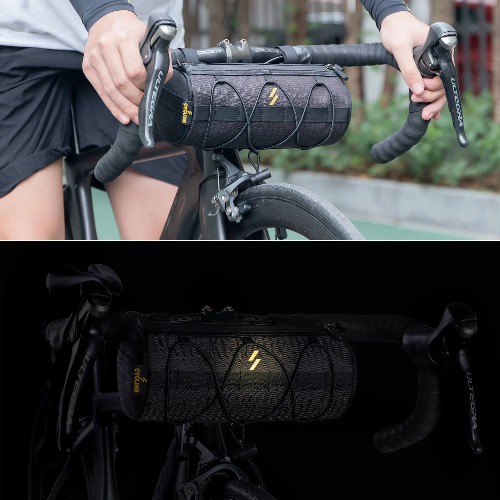 Lenkertasche 2 1L  mit Schultergurt für MTB  Rennr 31d553358029