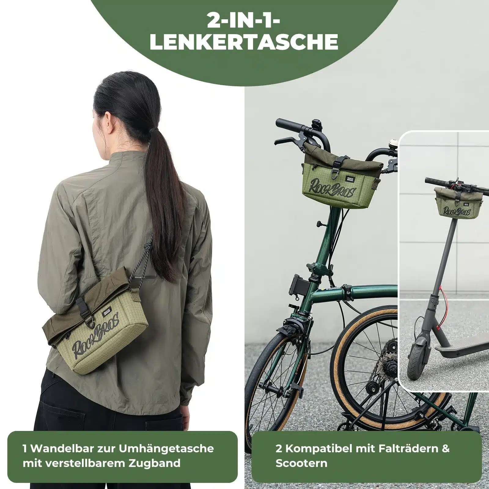 Lenkertasche für Flatrad und Brompton 1 8 2 7 L 0744a63b149f