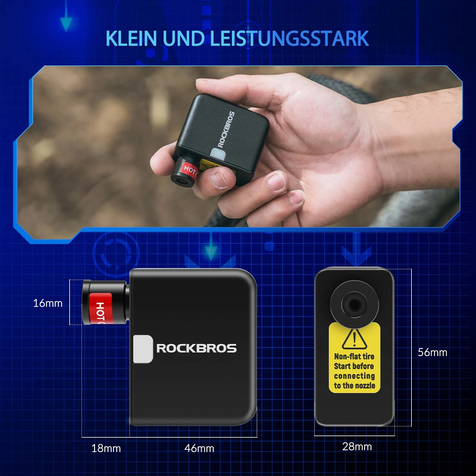 MINI Elektrische Fahrradpumpe AS1 15baefa4b655