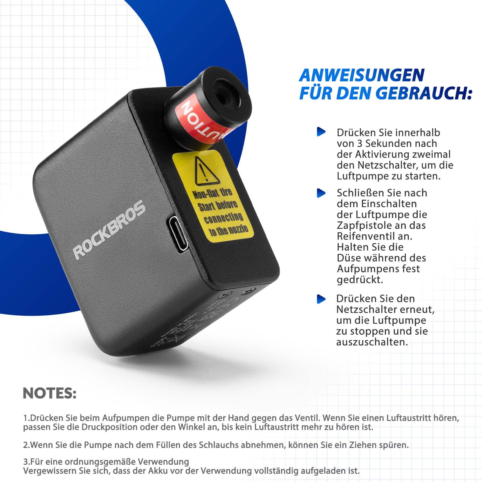 MINI Elektrische Fahrradpumpe AS1 5ed80c49cb1f