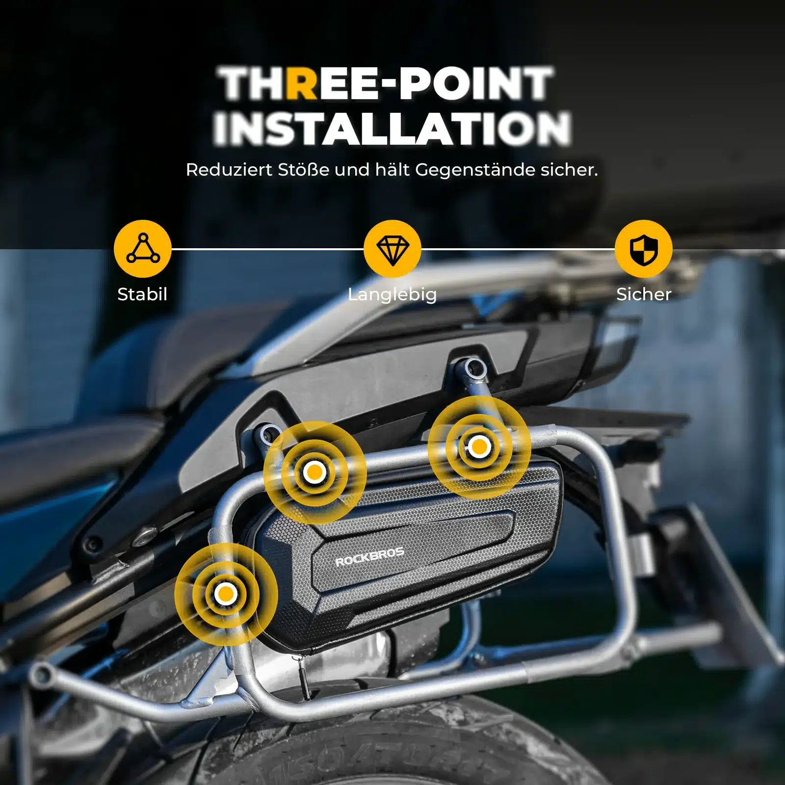 Motorradtasche Motorrad Rahmen Dreieckstasche 1 5L 7c1555ab7945