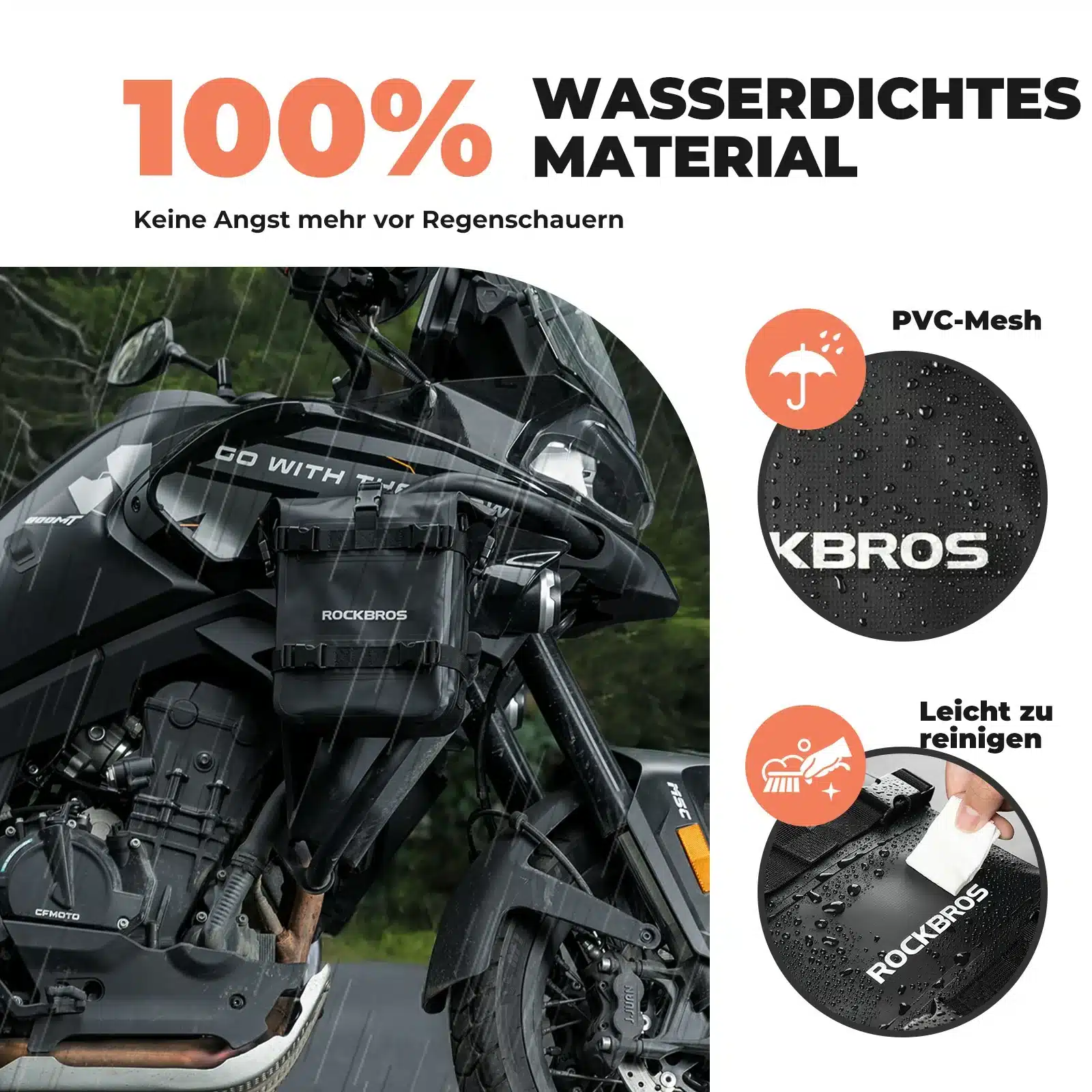 Motorradtaschen 100  Wasserdicht 5L  Seitentasche  79ccb592abfb