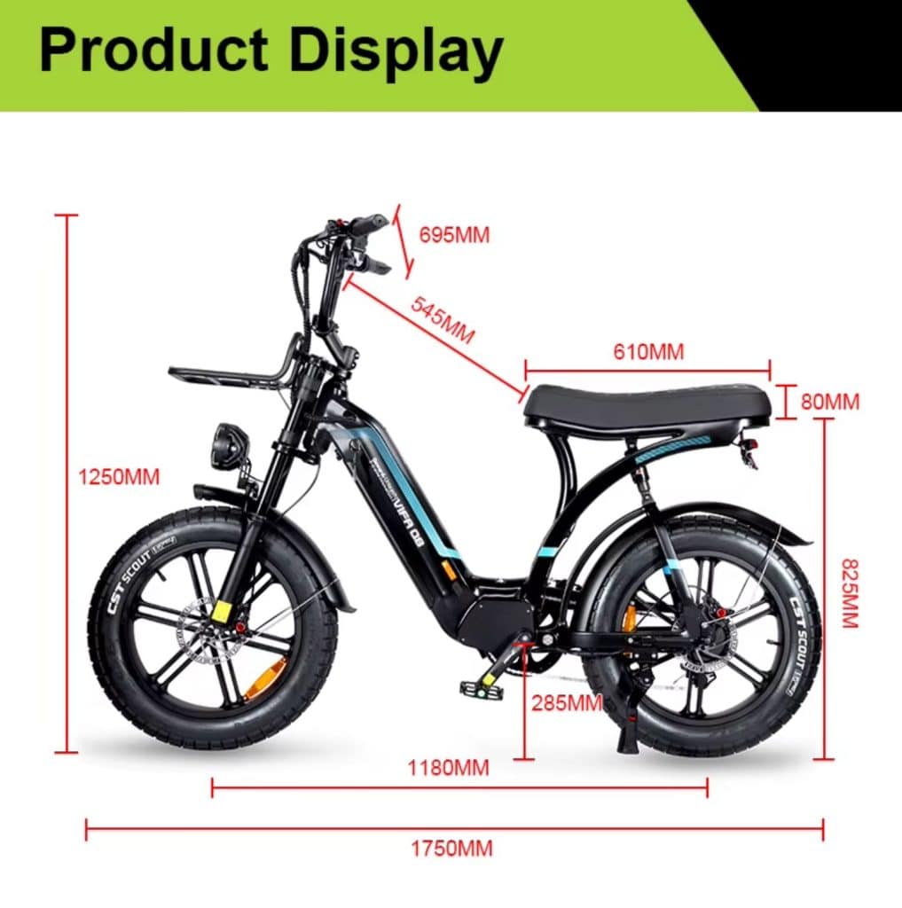 OUXI Q8 Elektromos Kerekpar 22