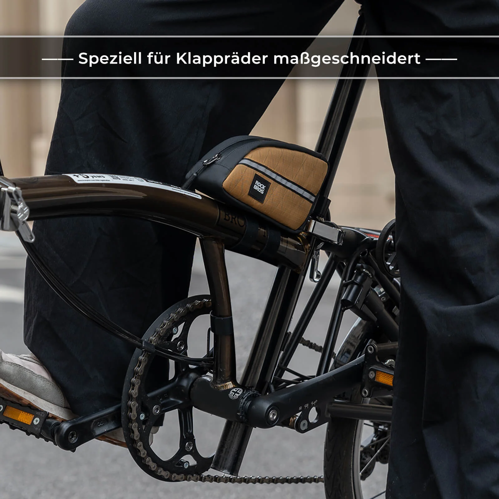 Oberrohrtasche 0 8L Leicht für Klapprad Falträder 2760b820186a