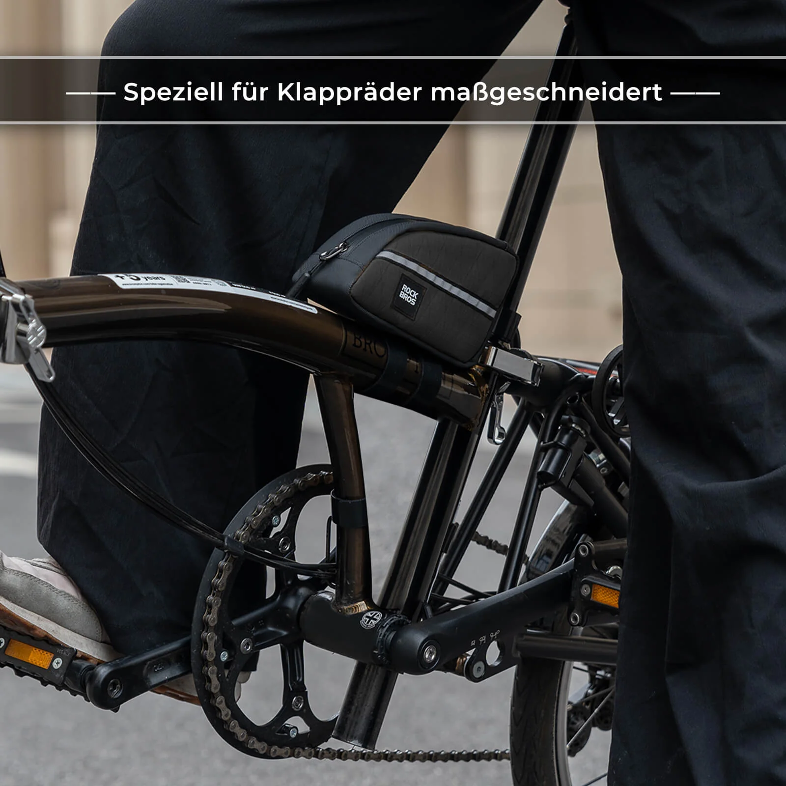 Oberrohrtasche 0 8L Leicht für Klapprad Falträder 2f6dacdf86fd