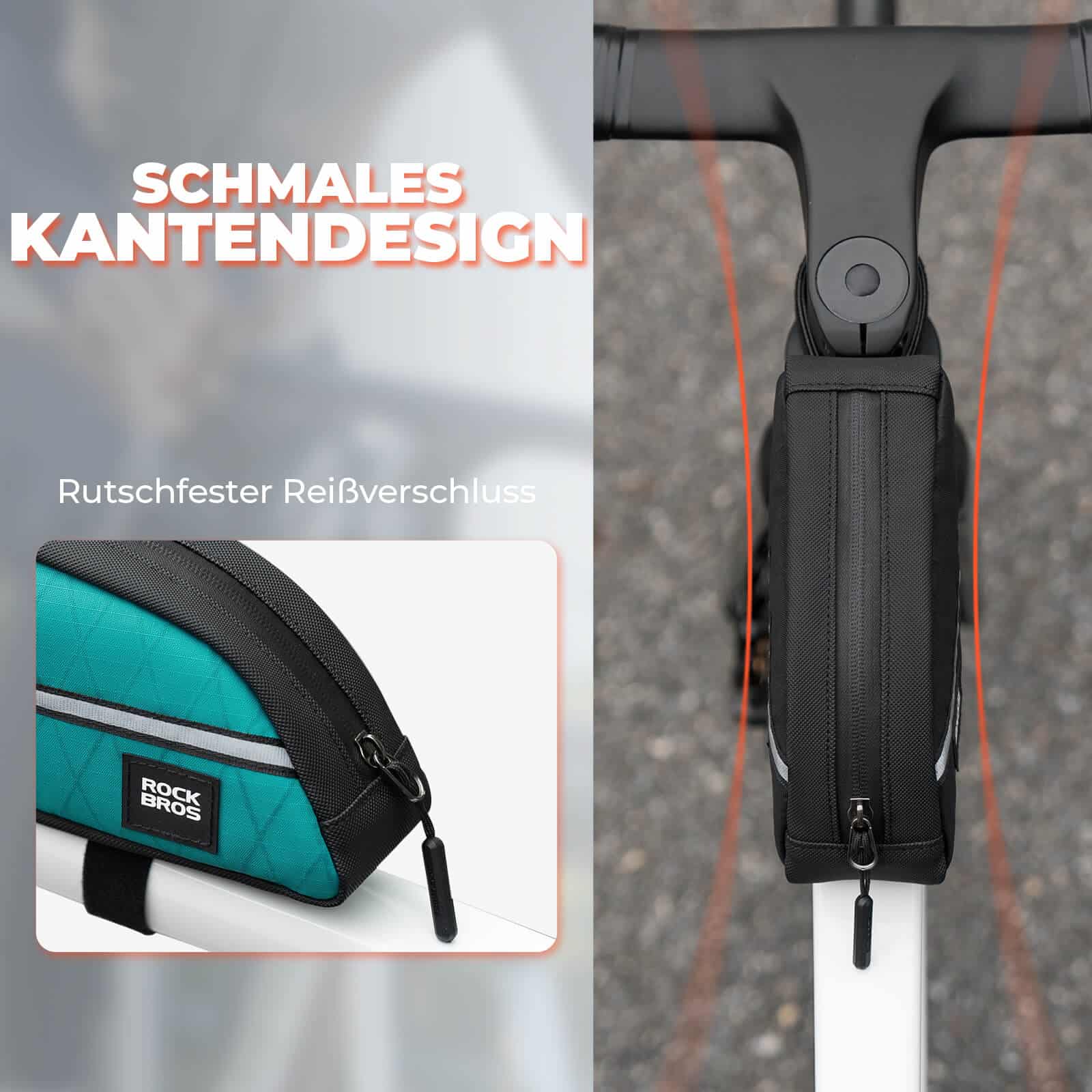 Oberrohrtasche 0 8L Leicht für Klapprad Falträder 7fe6c6da7782