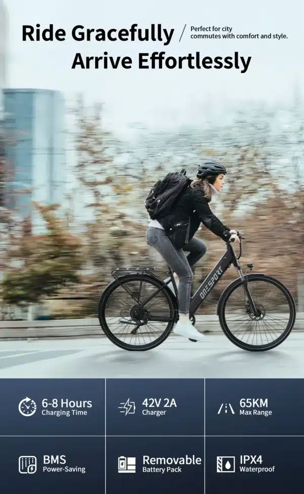 Onesport OT12 Elektromos Kerekpar 11