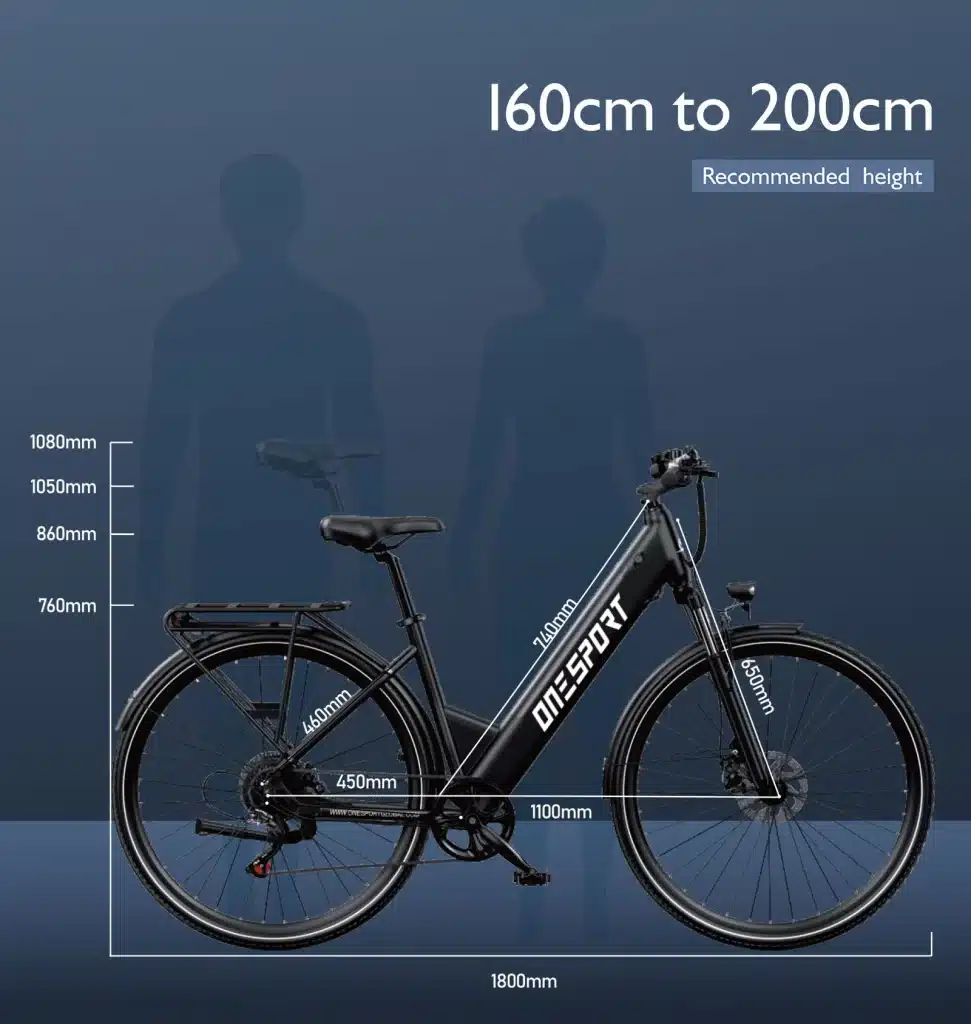 Onesport OT12 Elektromos Kerekpar 13 Onesport OT12 Elektromos Kerekpar 13