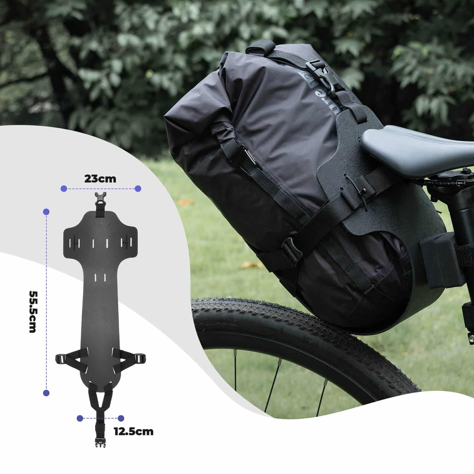 Qunature Bikepacking Heck Gepäckträger c63f0e5e66de