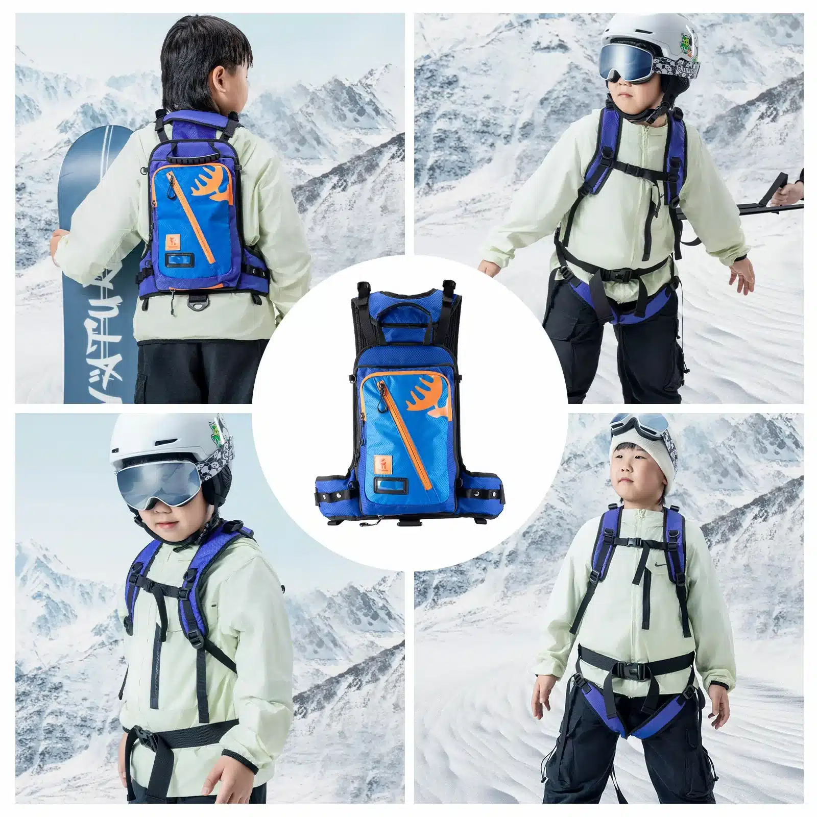 Qunature Ski Trainingsrucksack Ski Snowboardgeschi a0427030be74