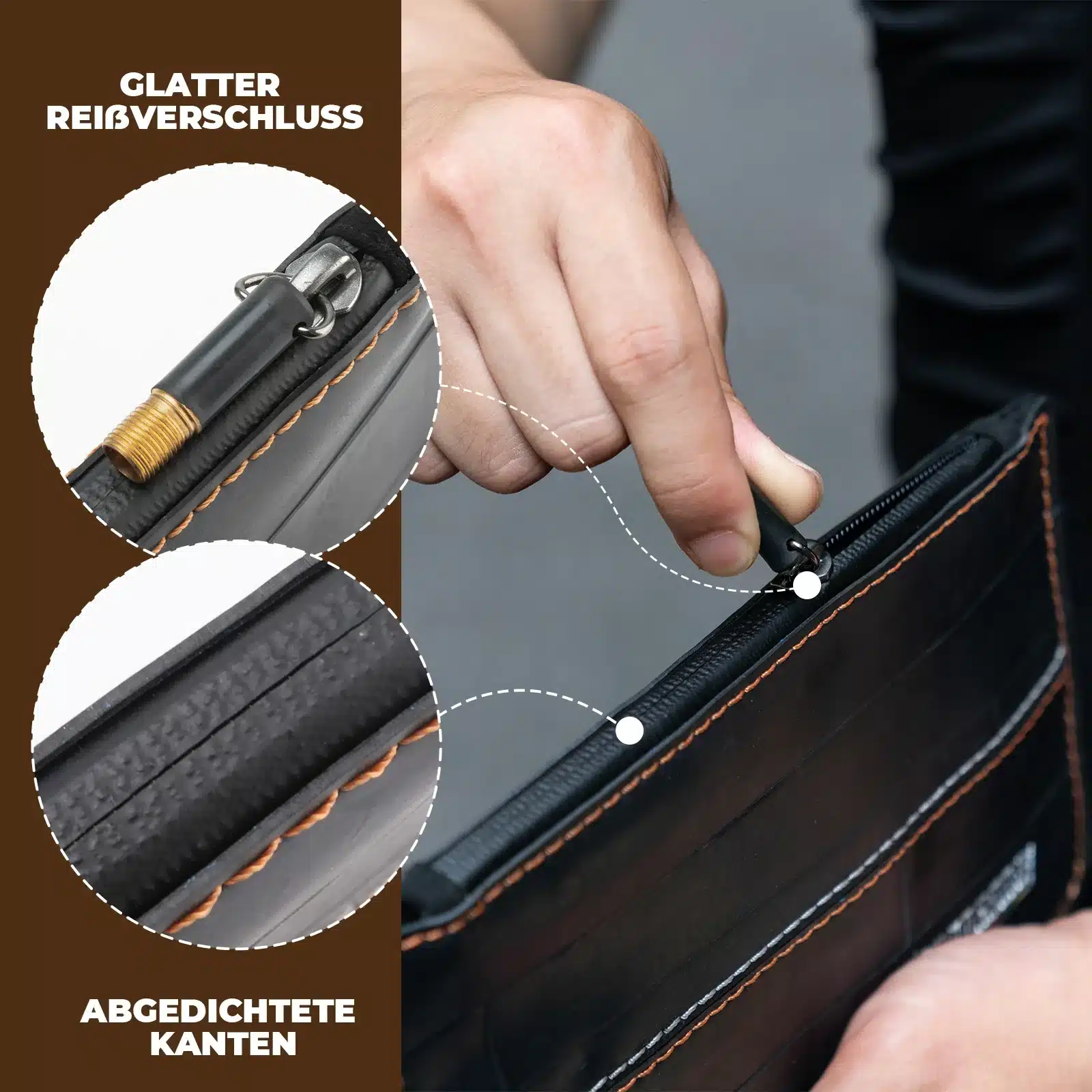 ROAD TO SKY Nachhaltige Beutel aus recycelten Reif 25b2da72f90b