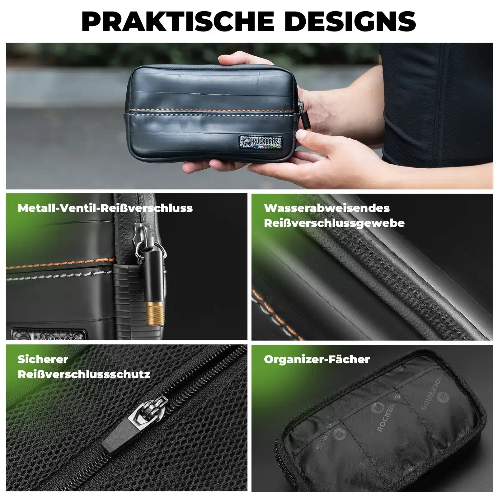 ROAD TO SKY Nachhaltige Beutel aus recycelten Reif c49d3d5b0124