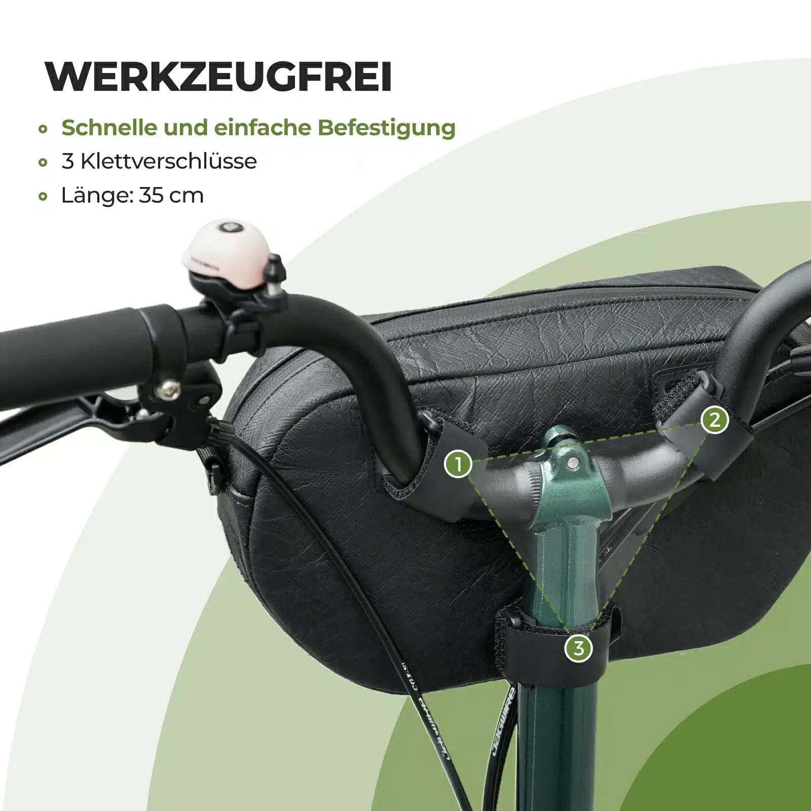 ROAD TO SKY Nachhaltige Fahrrad Lenkertasche aus r 9bc47de54a00
