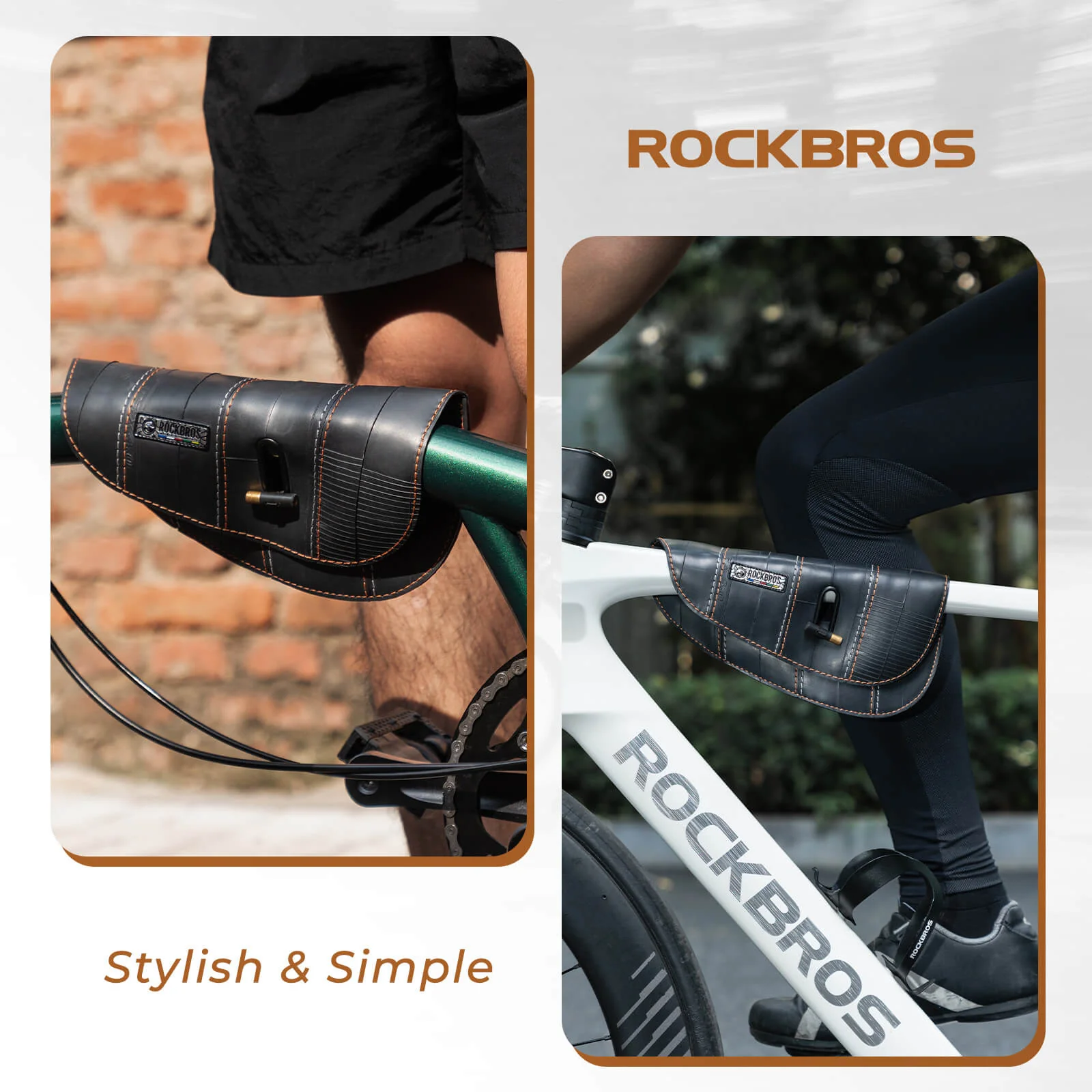 ROAD TO SKY Nachhaltige Fahrrad Oberrohrtasche aus 4e6aae7a782b