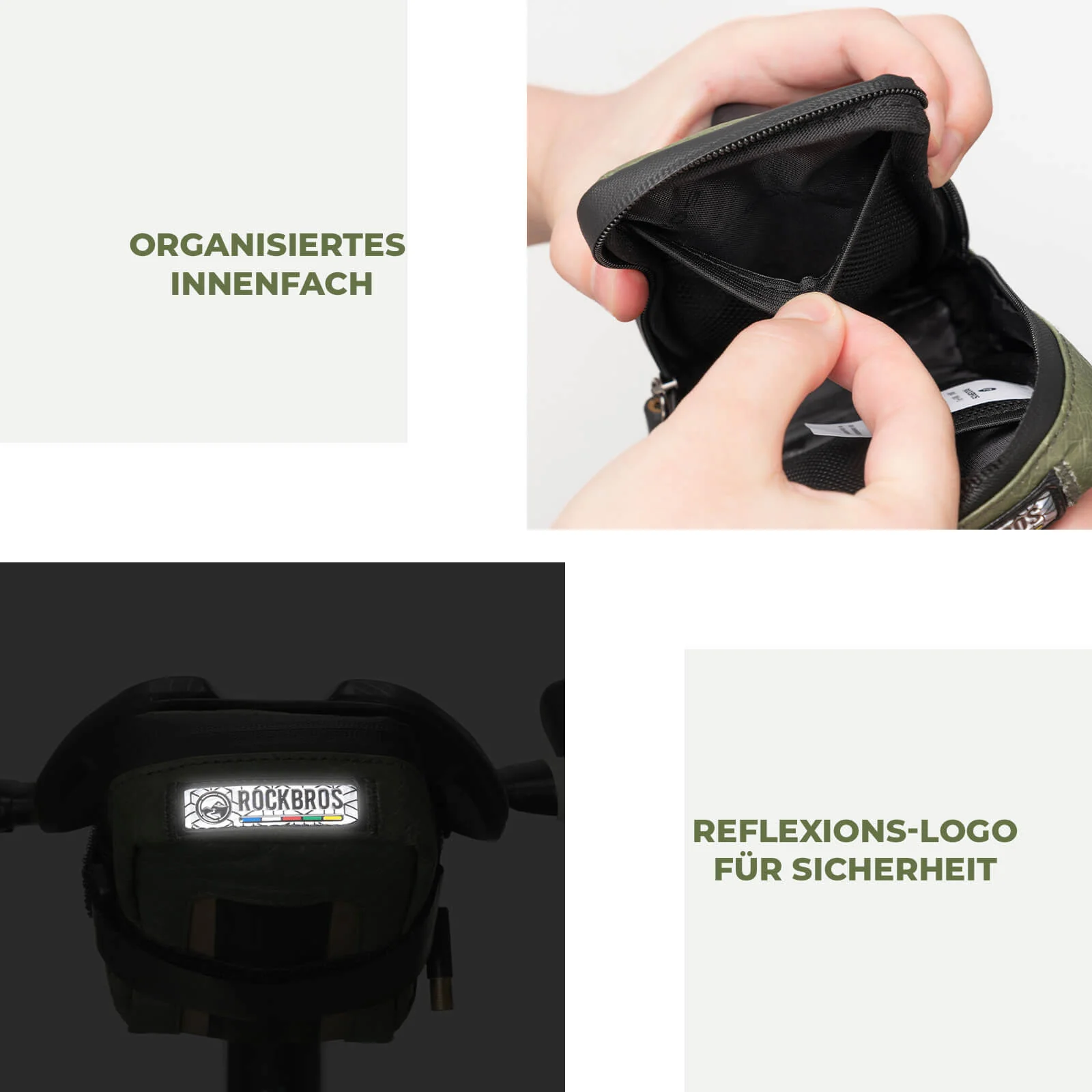 ROAD TO SKY Nachhaltige Fahrrad Satteltasche aus r b1ad5cdb8cf4