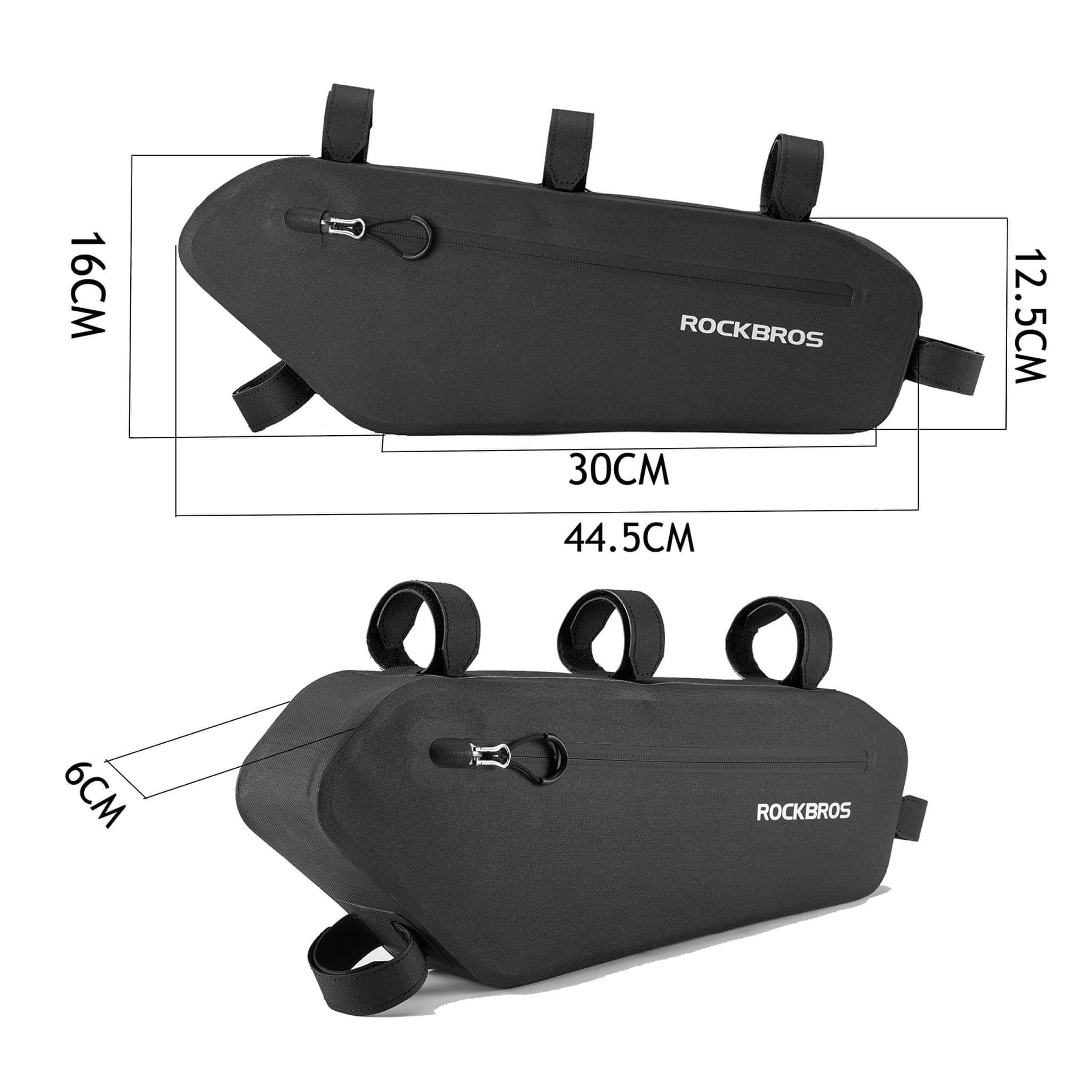 ROCKBROS 3L Water Repellent Frame Bag Triangle Bag c5ccc0be9c85