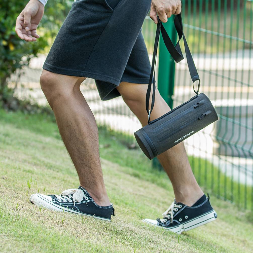 ROCKBROS 3 in 1 Waterproof Handlebar Bag Cylindric f0716c574440