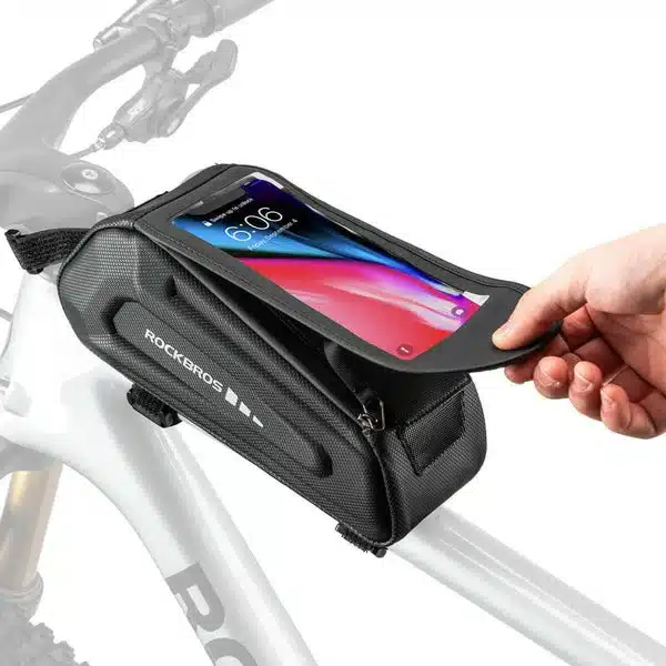 ROCKBROS Bicycle Bag Waterproof Mobile Phone Bag T b6c531ccd7bf