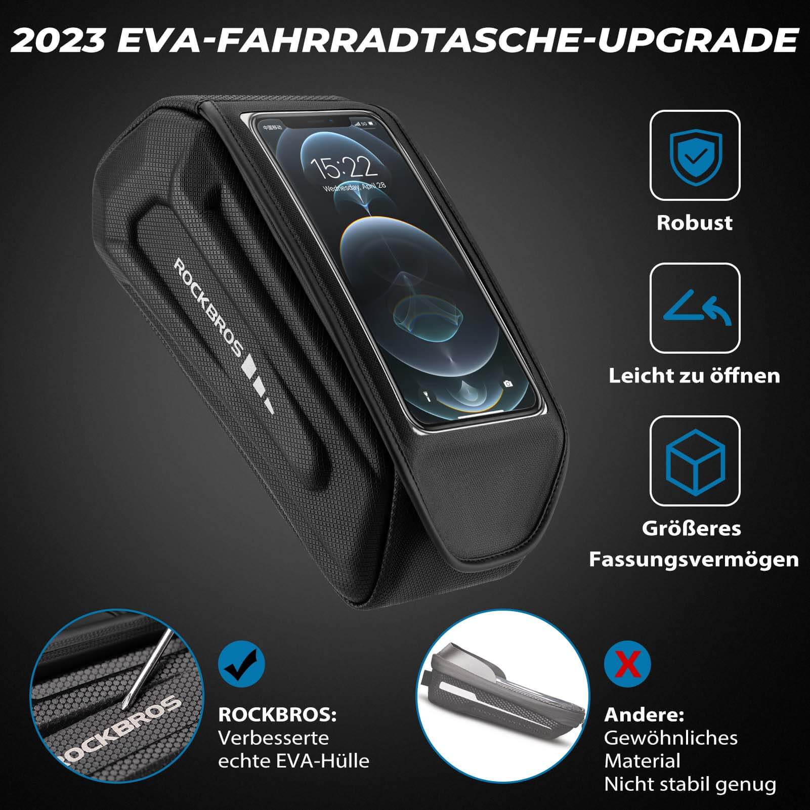 ROCKBROS Bicycle Bag Waterproof Mobile Phone Bag T d2196022c405