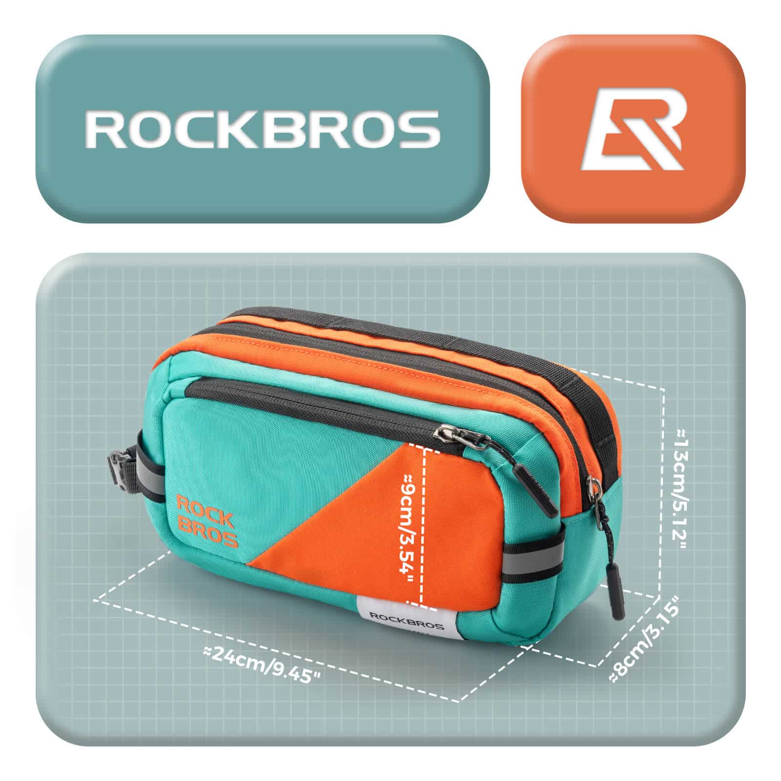 ROCKBROS Bicycle Handlebar Bag Bicycle Bag with Sh da8955880936