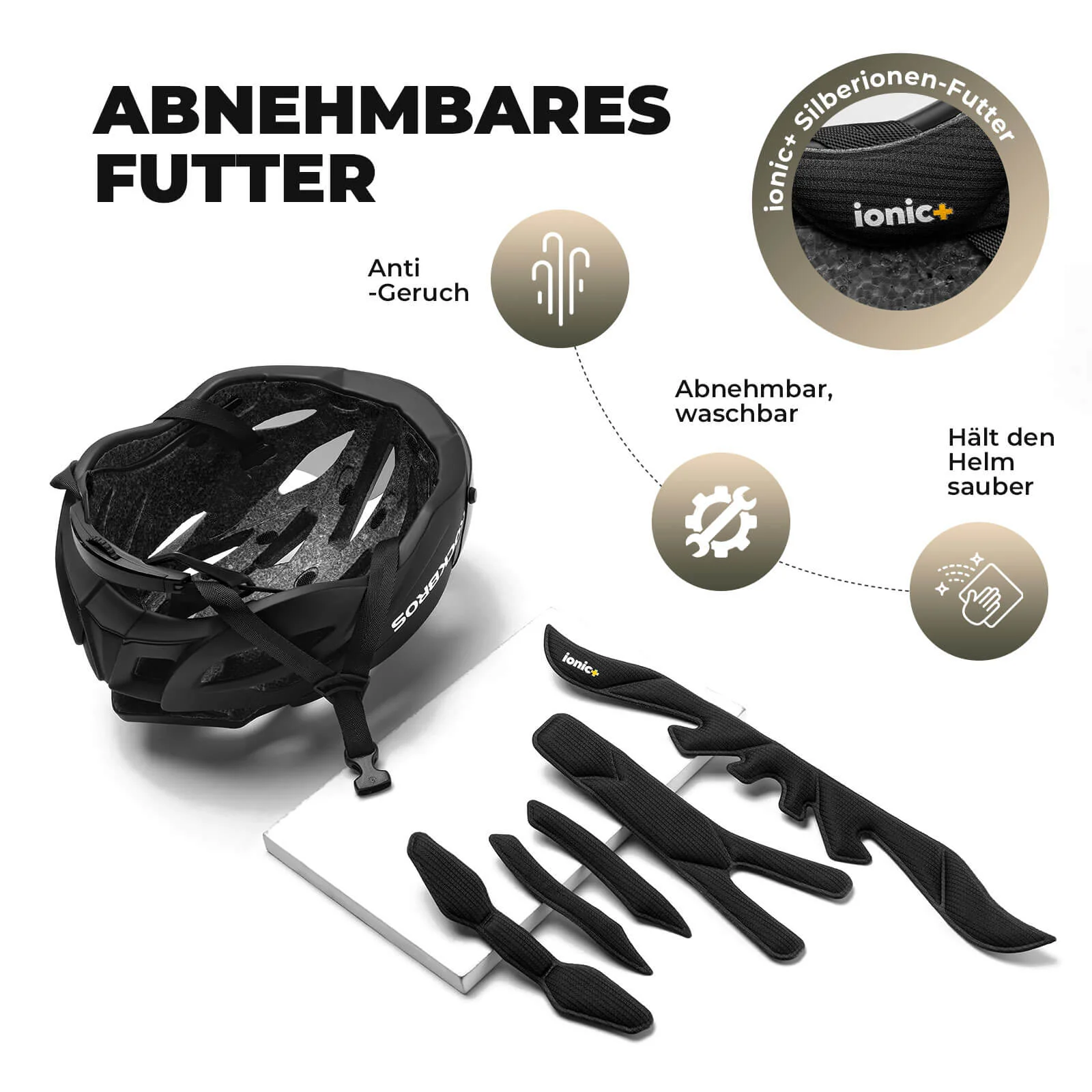 ROCKBROS Bicycle Helmet Magnetic Detachable MTB He d1bcddf31fca