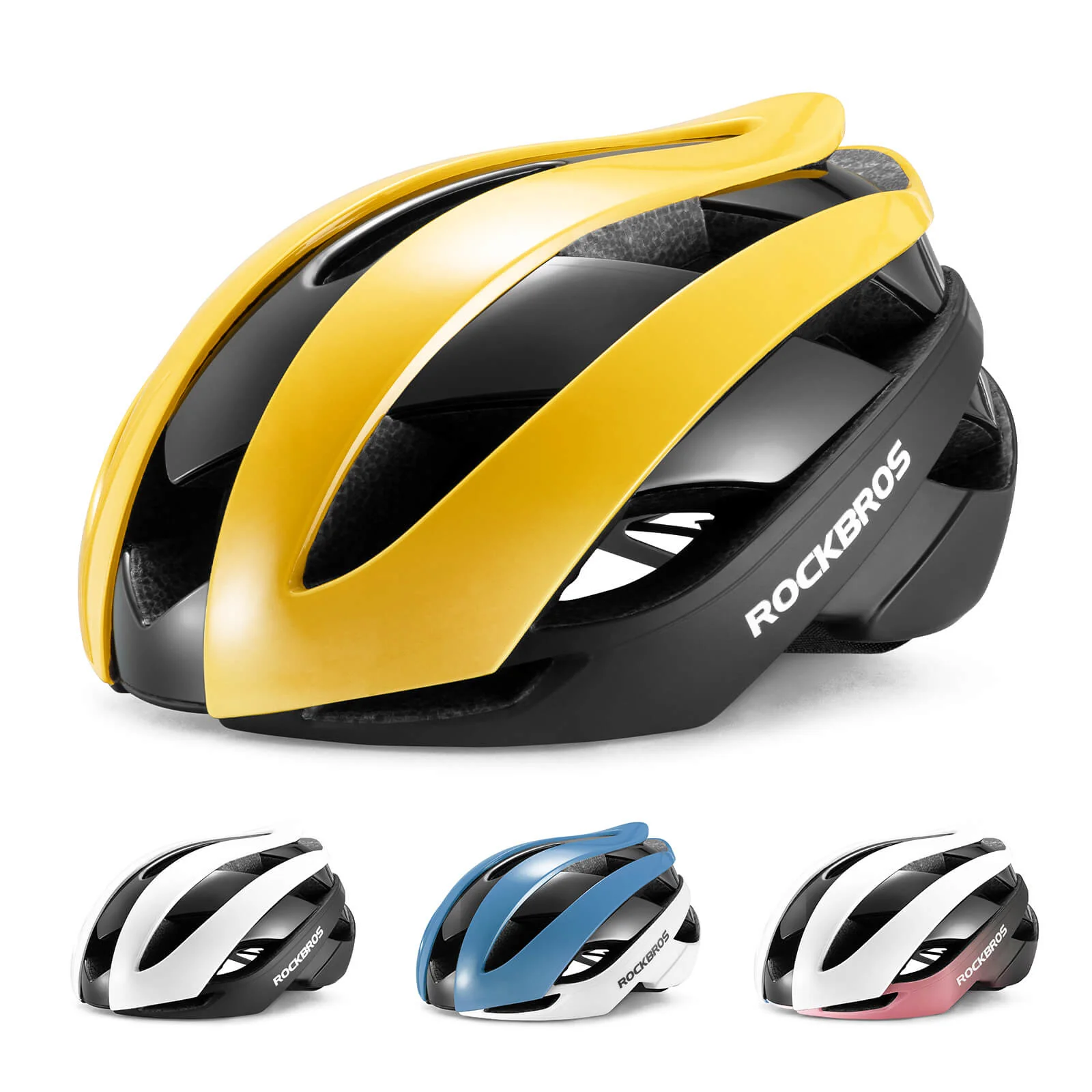 ROCKBROS Bicycle Helmet Road Bike Helmet Adjustabl 0d9f9261fc7e