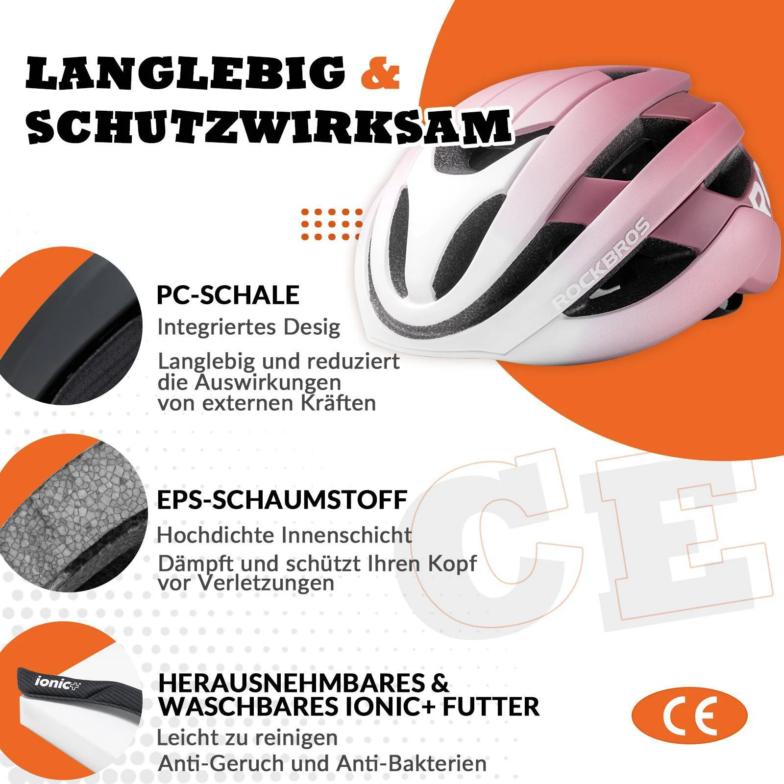 ROCKBROS Bicycle Helmet Sport Mountain Bike Safety d84d35add07d