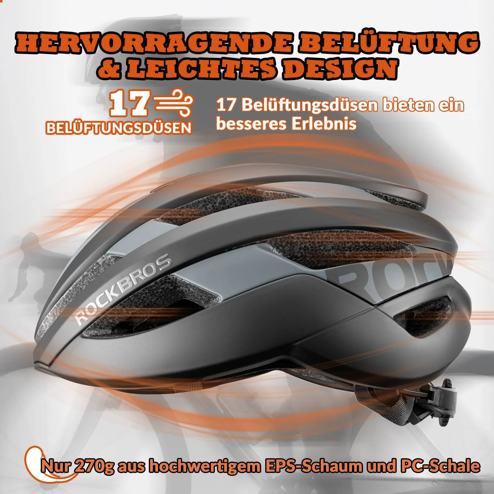 ROCKBROS Bicycle Helmet Sport Mountain Bike Safety e416c02f43dd