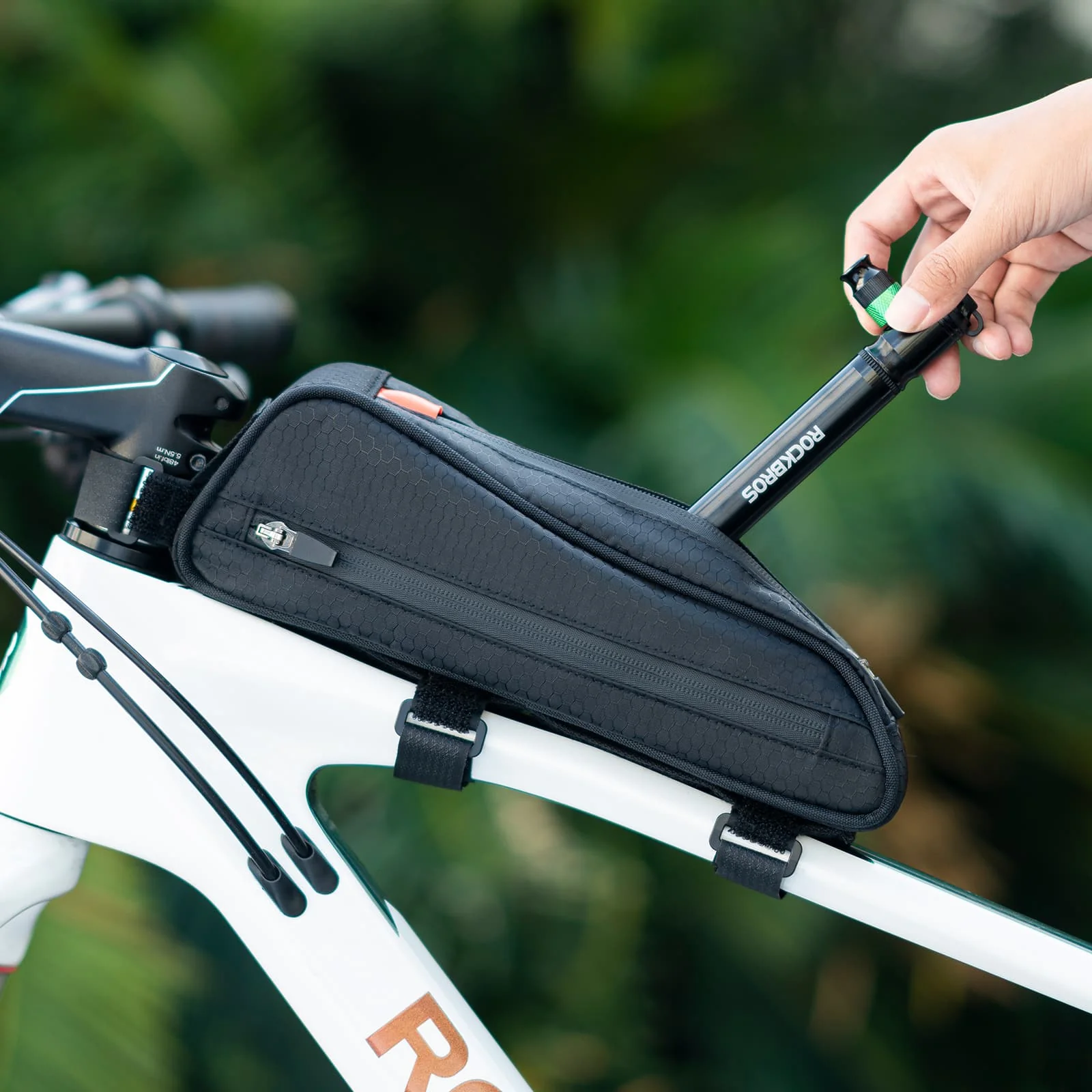 ROCKBROS CO2 Fahrradpumpe 110 PSI Aluminium Minipu f44dc9327a37